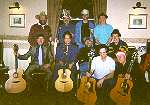 Guitar Club - 1998 Xmas do.  A few members including Phil Lawton, Colin Power, Frank Meehan, Sid Gilks, John, Brian, et al.