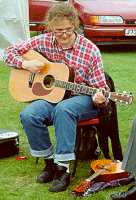 Paddy Garrigan on guitar and Mandolin - circa 1990